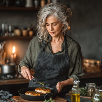 Consulente nutrizionale che mostra un piano alimentare personalizzato
